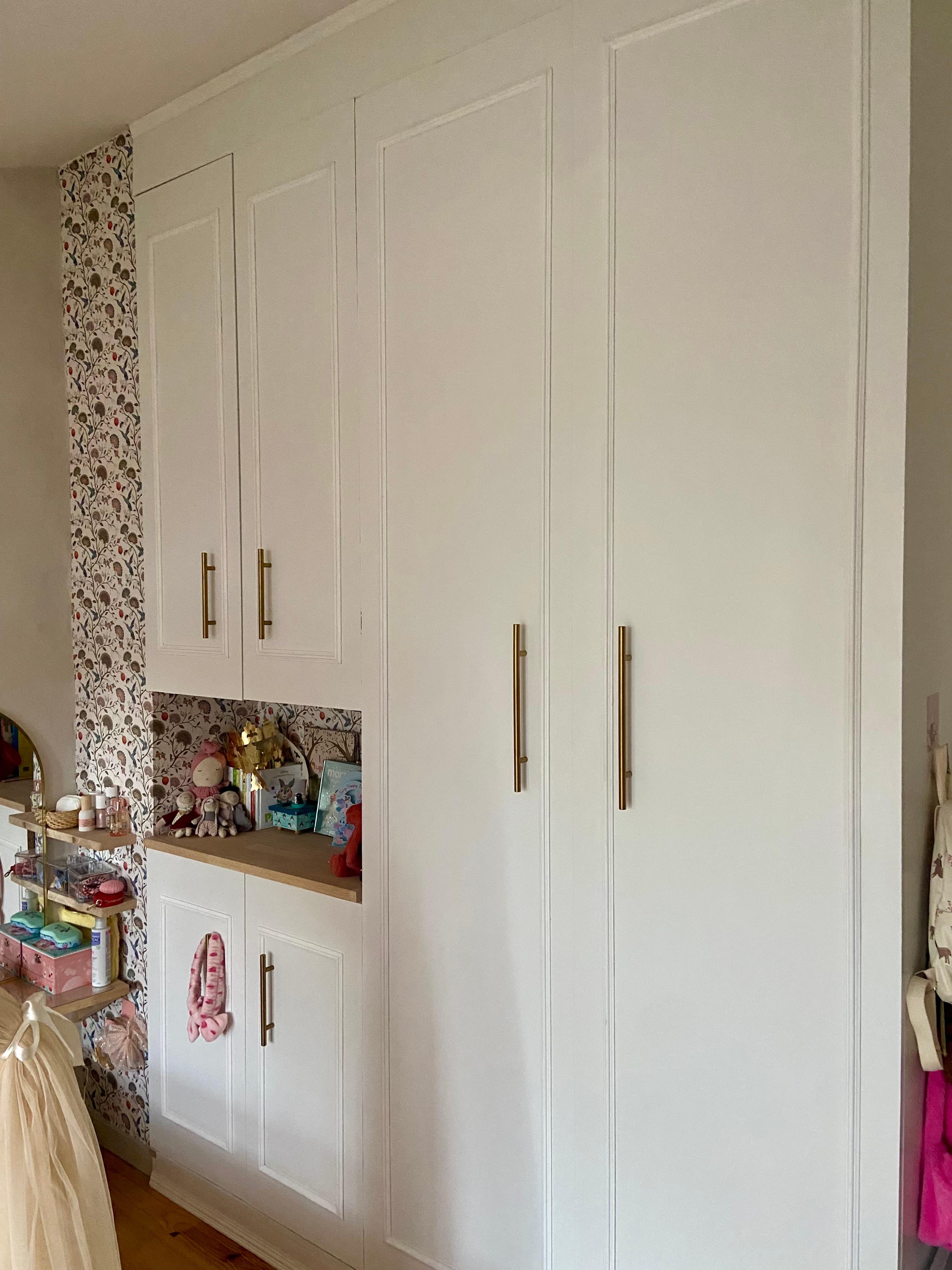 Réalisation PleinMur — rangement sol au plafond chambre